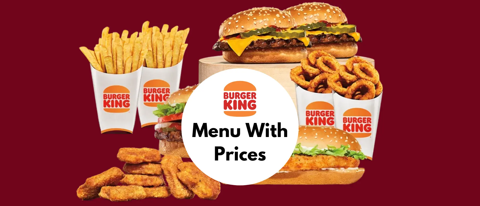 Burger King Menu With Prices