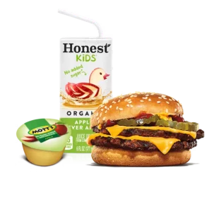 Double Cheeseburger King Jr. Meal