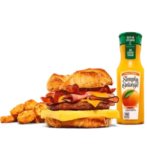 Fully Loaded Croissan’wich Meal
