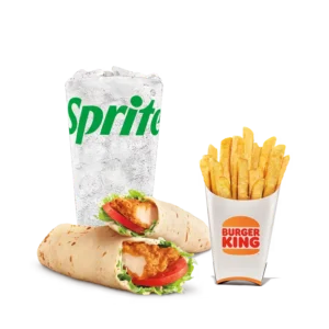 Two Royal Crispy Wraps Meal