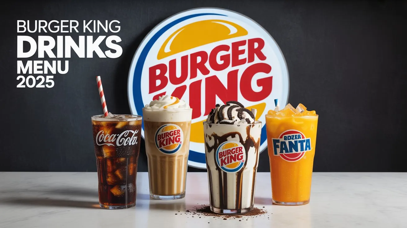 Burger King Drinks Menu